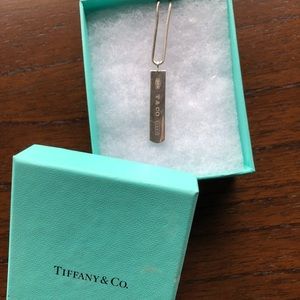 Authentic Tiffany & Co. bar necklace